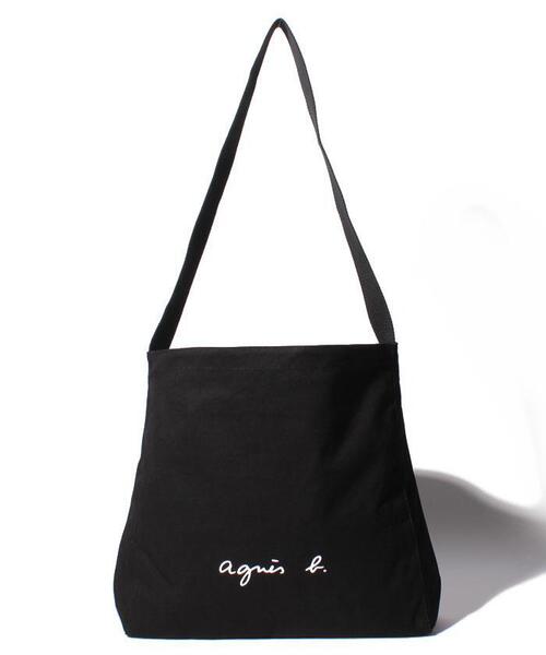 agnes b. ショルダーバッグ WEB限定 GO03‐03 ロゴショルダー WEBスペシャル ロゴショルダーバッグ GO03‐03（ショルダーバッグ