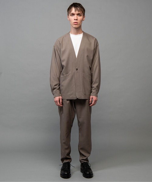 MR.OLIVE（ミスターオリーブ）の「ストレッチウェザークロス/テーパード カーゴ イージーパンツ（カーゴパンツ・メンズ・アイボリー/ブラック/カーキ・SMALL/MEDIUM/LARGE）」の7枚目の写真