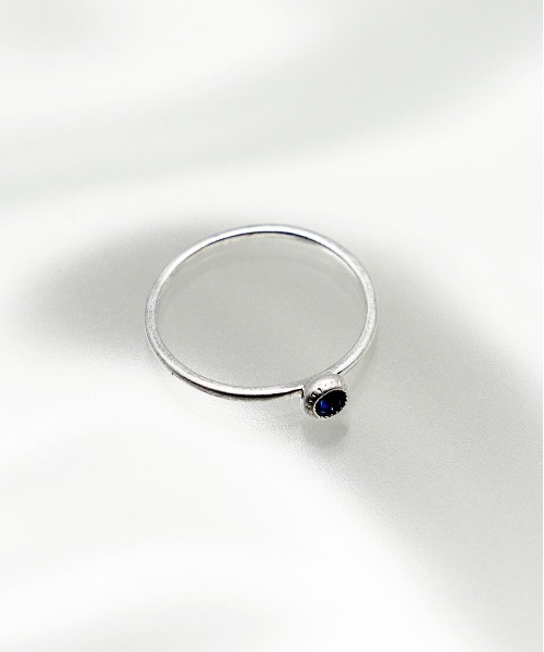 SIGNAL(シグナル)の「【SIGNAL/シグナル】Gem Ring / ジェムリング(リング・レディース・シルバー/ゴールド・#10)」の8枚目の写真