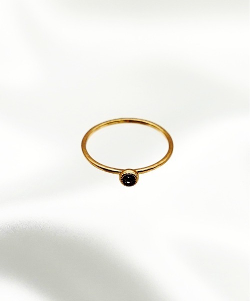 SIGNAL(シグナル)の「【SIGNAL/シグナル】Gem Ring / ジェムリング(リング・レディース・シルバー/ゴールド・#10)」の7枚目の写真