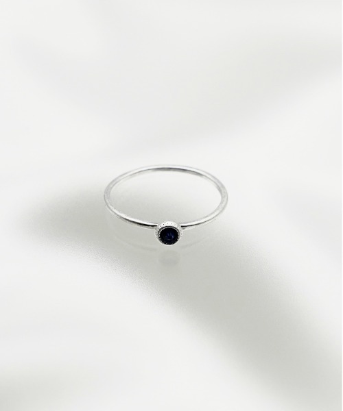 SIGNAL(シグナル)の「【SIGNAL/シグナル】Gem Ring / ジェムリング(リング・レディース・シルバー/ゴールド・#10)」の18枚目の写真