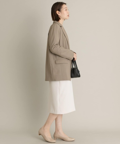 F by ROSSO（エフバイロッソ）の「F by ROSSO　オーバーテーラードジャケット（テーラードジャケット・レディース・ネイビー/グレー系その他・38/36）」の8枚目の写真