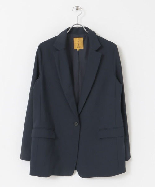 F by ROSSO（エフバイロッソ）の「F by ROSSO　オーバーテーラードジャケット（テーラードジャケット・レディース・ネイビー/グレー系その他・38/36）」の20枚目の写真