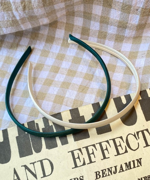 WEGO(ウィゴー)の「WEGO/【2点セット】サテン細カチューシャ(カチューシャ・レディース・その他1/その他2/その他3/その他4・FREE)」の3枚目の写真