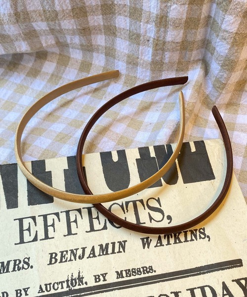 WEGO(ウィゴー)の「WEGO/【2点セット】サテン細カチューシャ(カチューシャ・レディース・その他1/その他2/その他3/その他4・FREE)」の4枚目の写真