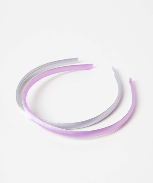 WEGO(ウィゴー)の「WEGO/【2点セット】サテン細カチューシャ(カチューシャ・レディース・その他1/その他2/その他3/その他4・FREE)」の8枚目の写真