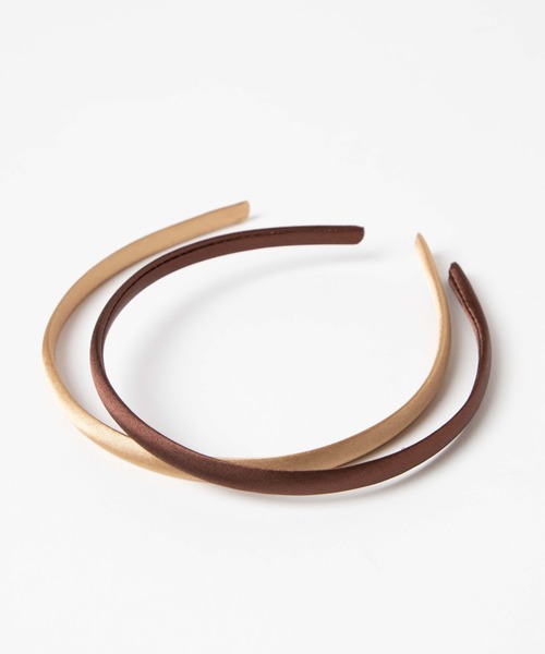 WEGO(ウィゴー)の「WEGO/【2点セット】サテン細カチューシャ(カチューシャ・レディース・その他1/その他2/その他3/その他4・FREE)」の7枚目の写真