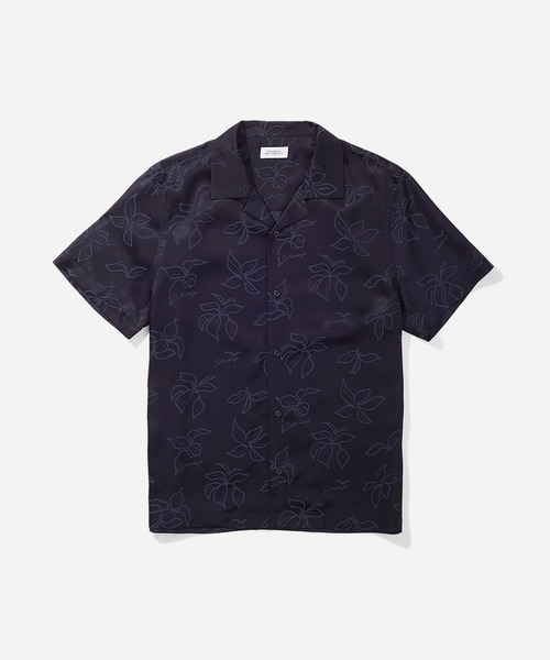 Saturdays NYC(サタデーズ ニューヨークシティ )の「Bovina Floral Jacquard Canty(シャツ/ブラウス・メンズ・ネイビー/オリーブ/ブルー系その他4・S/M/L/XL/X-SMALL)」の2枚目の写真