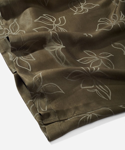Saturdays NYC(サタデーズ ニューヨークシティ )の「Bovina Floral Jacquard Canty(シャツ/ブラウス・メンズ・ネイビー/オリーブ/ブルー系その他4・S/M/L/XL/X-SMALL)」の5枚目の写真