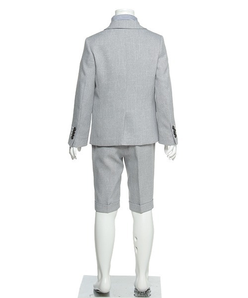 グレージャケット+ショートパンツセット