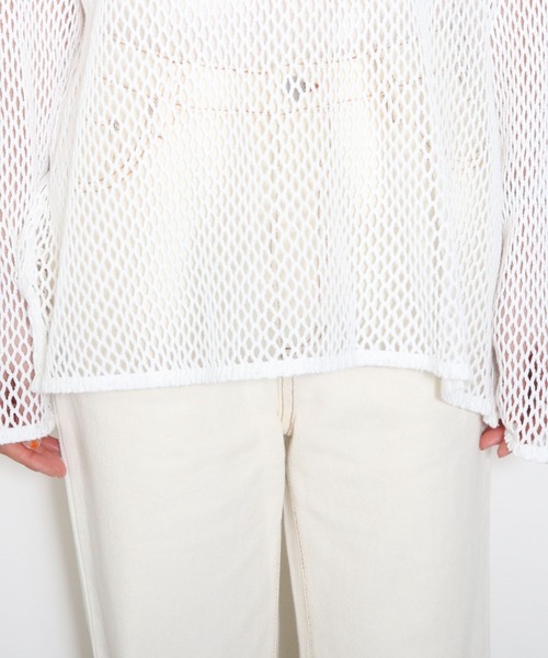 archives(アルシーヴ)の「メッシュPO(Tシャツ/カットソー・レディース・ブラック/オフホワイト/オレンジ/グリーン・MEDIUM)」の22枚目の写真