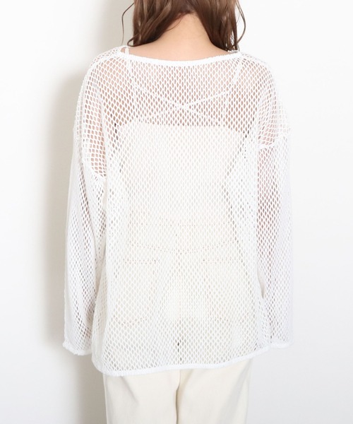 archives(アルシーヴ)の「メッシュPO(Tシャツ/カットソー・レディース・ブラック/オフホワイト/オレンジ/グリーン・MEDIUM)」の19枚目の写真