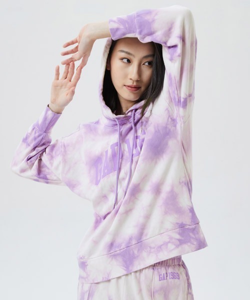 GAP（ギャップ）の「ファッション GAPロゴ プルオーバー パーカー（パーカー・レディース・ピンク/ブルー・XS/S/M/L/XL/XXS）」の2枚目の写真