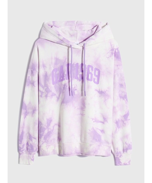 GAP（ギャップ）の「ファッション GAPロゴ プルオーバー パーカー（パーカー・レディース・ピンク/ブルー・XS/S/M/L/XL/XXS）」の6枚目の写真