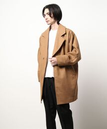 koe（コエ）の「メルトンダブルチェスターコート＊（その他アウター・メンズ）」