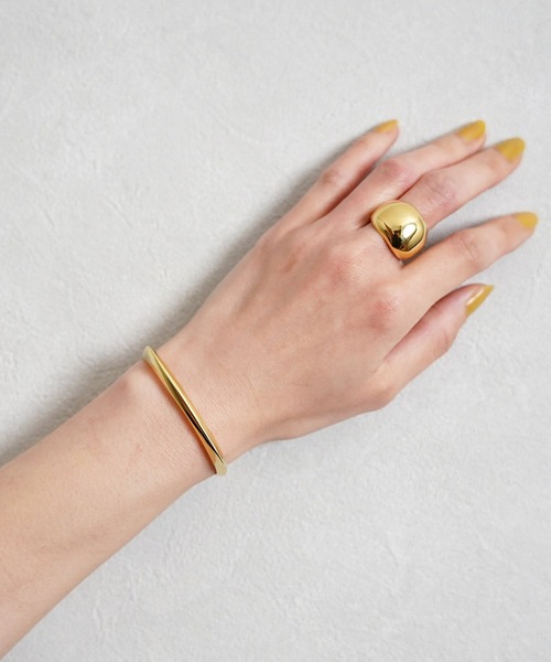 BYOKA(ビョーカ)の「【BYOKA / ビョーカ】G.MODIFICATION CUFF / ブレスレット(バングル/リストバンド・レディース・ゴールド・FREE)」の6枚目の写真