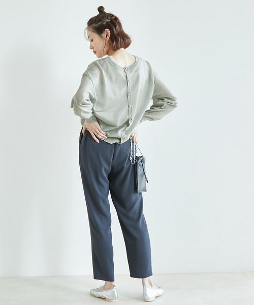 ROPE' PICNIC（ロペピクニック）の「2WAY/シアーカーディガン（カーディガン/ボレロ・レディース・ブラック/オフホワイト/オレンジ/ベージュ系その他/グリーン系その他・38）」の20枚目の写真