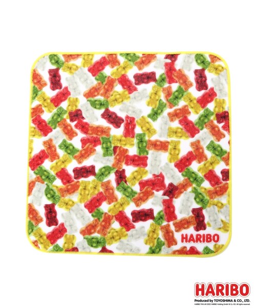 SHOO・LA・RUE（シューラルー）の「◆【別注】HARIBO(ハリボー)ポーチ付きタオル（ハンカチ/ハンドタオル・レディース・ホワイト・00）」の7枚目の写真