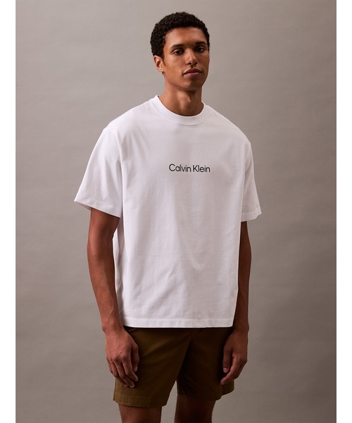 [  Jeans] CKスタンダードクルーネック半袖Tシャツ 楽天市場】(M)【公式ショップ】 カルバンクライン STNDRD