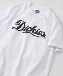 【Dickies/ディッキーズ】 カレッジロゴ&袖切替え ブランドロゴ Tシャツ/ 半袖Tシャツ