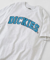 【Dickies/ディッキーズ】 カレッジロゴ&袖切替え ブランドロゴ Tシャツ/ 半袖Tシャツ