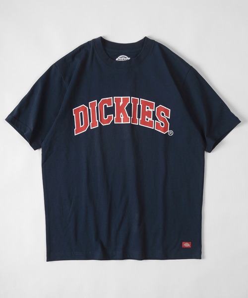 Dickies(ディッキーズ)の「【Dickies/ディッキーズ】 カレッジロゴ&袖切替え ブランドロゴ Tシャツ/ 半袖Tシャツ(Tシャツ/カットソー・メンズ・ホワイト/アッシュグレー/ライトブルー/ブラック/ネイビー/グリーン・M/L/XL)」の7枚目の写真