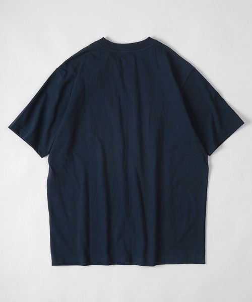 Dickies(ディッキーズ)の「【Dickies/ディッキーズ】 カレッジロゴ&袖切替え ブランドロゴ Tシャツ/ 半袖Tシャツ(Tシャツ/カットソー・メンズ・ホワイト/アッシュグレー/ライトブルー/ブラック/ネイビー/グリーン・M/L/XL)」の8枚目の写真