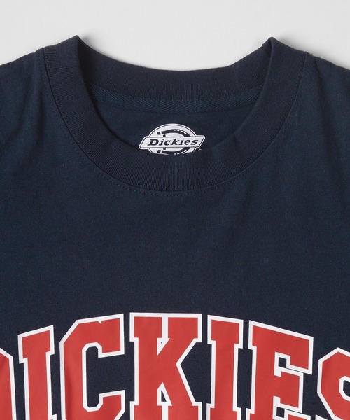 Dickies(ディッキーズ)の「【Dickies/ディッキーズ】 カレッジロゴ&袖切替え ブランドロゴ Tシャツ/ 半袖Tシャツ(Tシャツ/カットソー・メンズ・ホワイト/アッシュグレー/ライトブルー/ブラック/ネイビー/グリーン・M/L/XL)」の9枚目の写真