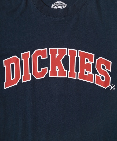 Dickies(ディッキーズ)の「【Dickies/ディッキーズ】 カレッジロゴ&袖切替え ブランドロゴ Tシャツ/ 半袖Tシャツ(Tシャツ/カットソー・メンズ・ホワイト/アッシュグレー/ライトブルー/ブラック/ネイビー/グリーン・M/L/XL)」の10枚目の写真