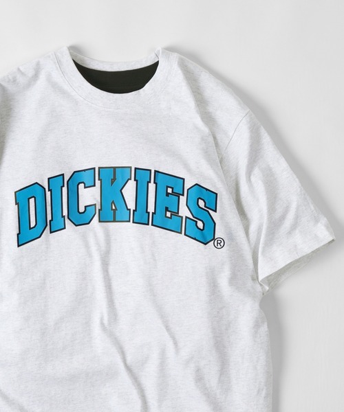 Dickies(ディッキーズ)の「【Dickies/ディッキーズ】 カレッジロゴ&袖切替え ブランドロゴ Tシャツ/ 半袖Tシャツ(Tシャツ/カットソー・メンズ・ホワイト/アッシュグレー/ライトブルー/ブラック/ネイビー/グリーン・M/L/XL)」の22枚目の写真