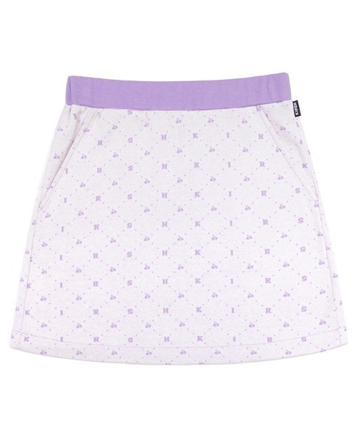 KIRSH(キルシー)の「KIRSH LOGO PATTERN SKIRT/総柄ロゴ タイトミニスカート(スカート・レディース・パープル・M)」の7枚目の写真