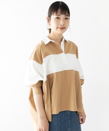 THE SHOP TK  | ラガーボーダーTシャツ(Tシャツ/カットソー)