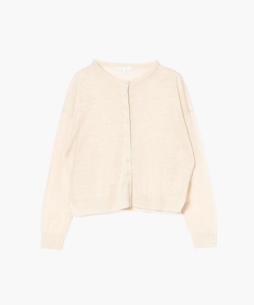 To b. by agnes b.(トゥービーバイアニエスベー)の「WR27 PULLOVER ニューシアーニットカーディガン(カーディガン/ボレロ・レディース・ベージュ・FREE)」の1枚目の写真