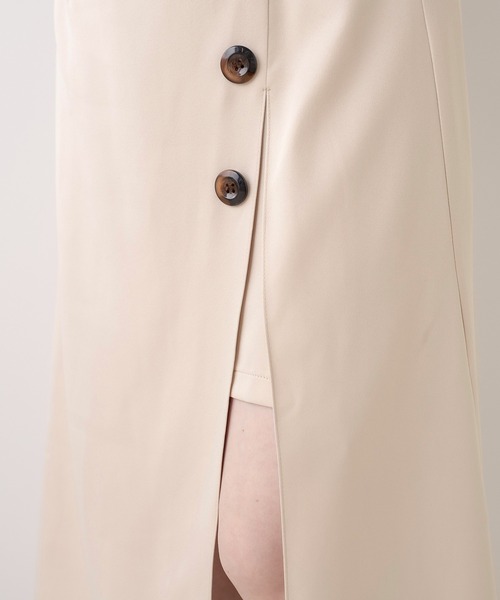 OLIVE des OLIVE（オリーブデオリーブ）の「レイヤードスカート（スカート・レディース・ブラック/ベージュ/ワンウォッシュ・FREE）」の18枚目の写真