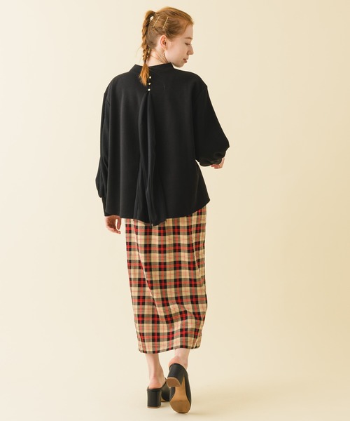 ROSIEE（ロージー）の「ROSIEE　カラーチェックタイトスカート（スカート・レディース・ベージュ/グリーン・FREE）」の17枚目の写真