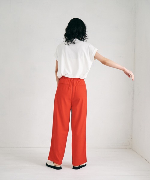 4youstory（フォーユーストーリー）の「【4youstory】ハイネックレースカットプルオーバー（Tシャツ/カットソー・レディース・ブラック/パープル/オフホワイト/ライトグリーン・MEDIUM）」の16枚目の写真