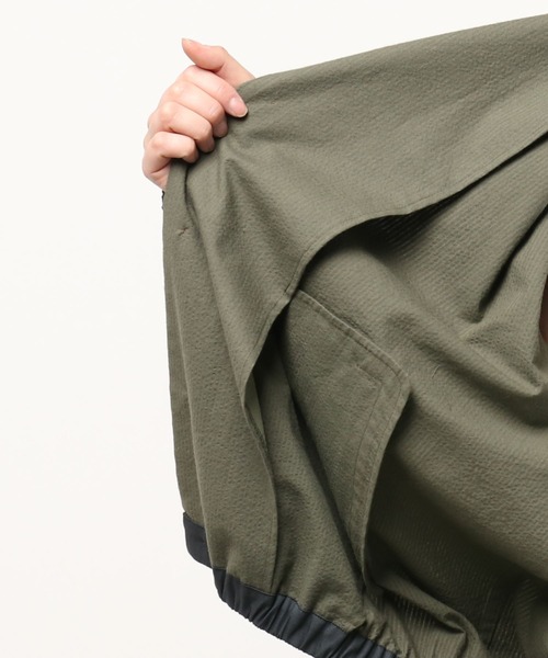 Vivienne Westwood（ヴィヴィアンウエストウッド）の「ｺｯﾄﾝｼｱｻｯｶｰｼｬﾂﾌﾞﾙｿﾞﾝ（その他アウター・レディース・カーキ/ダークネイビー・FREE）」の8枚目の写真