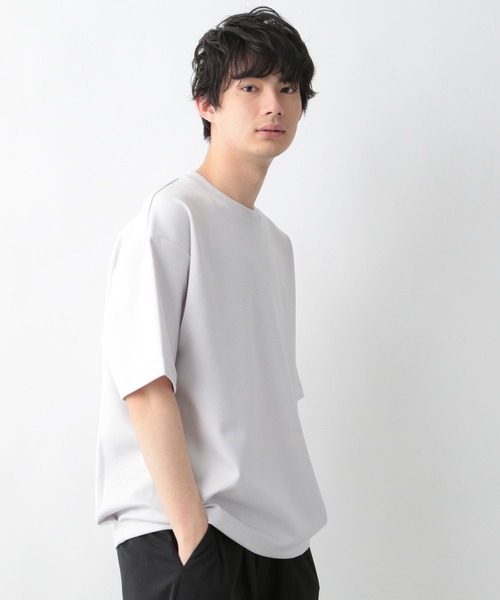 GLOBAL WORK(グローバルワーク)の「エアクッションクルー半袖/272376(Tシャツ/カットソー・メンズ・ライトブルー/ピンク/ダークブルー/マスタード/ホワイト系その他2/ライトベージュ/ダークグリーン/オレンジ・SMALL/MEDIUM/LARGE/X-LARGE)」の10枚目の写真