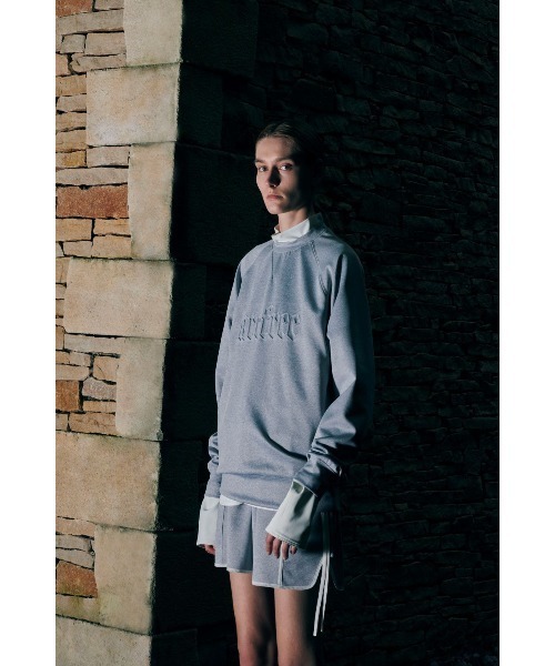 SISE(シセ)の「SISE BONDING PULLOVER(スウェット・メンズ・ブラック/トップグレー・LARGE/MEDIUM)」の2枚目の写真
