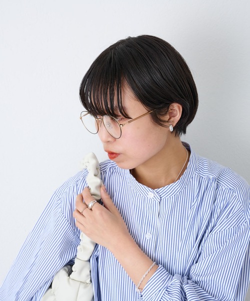 COLONY 2139（コロニートゥーワンスリーナイン）の「細フレーム伊達眼鏡/サングラス/UV99%カット（メガネ・レディース・ブラック/ブラウン/ダークブラウン・FREE）」の7枚目の写真