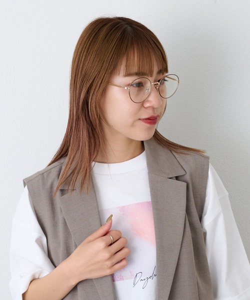 COLONY 2139（コロニートゥーワンスリーナイン）の「細フレーム伊達眼鏡/サングラス/UV99%カット（メガネ・レディース・ブラック/ブラウン/ダークブラウン・FREE）」の13枚目の写真