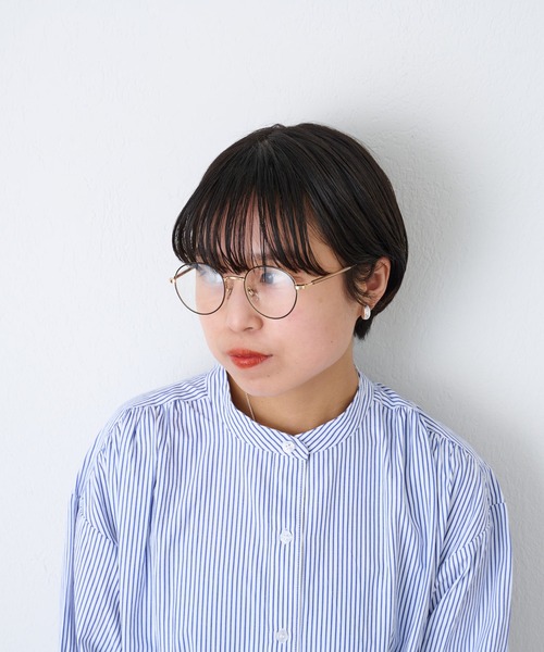 COLONY 2139（コロニートゥーワンスリーナイン）の「細フレーム伊達眼鏡/サングラス/UV99%カット（メガネ・レディース・ブラック/ブラウン/ダークブラウン・FREE）」の4枚目の写真