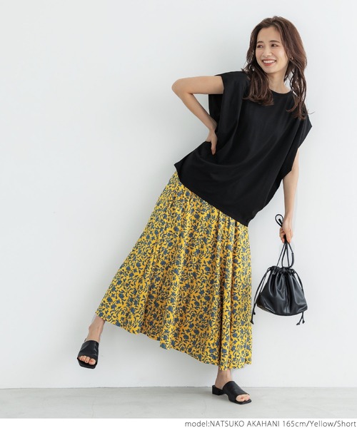 セール】エキゾチックフラワーマチスカート（スカート）｜coca