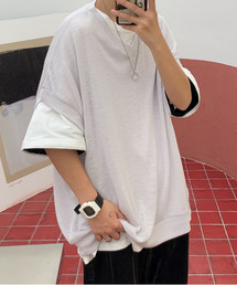 neos（ネオス）の「【neos -addictive design-】ビッグシルエット サマーニット シアー  Vネック ベスト（ベスト）」