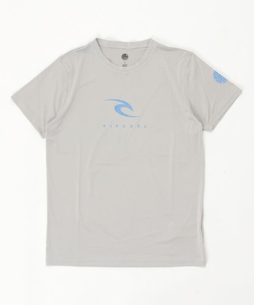 rip curl(リップカール)の「【RIPCURL(リップカール)】メンズラッシュガード/水陸両用UPF50+半袖サーフT(水着)(ラッシュガード・メンズ・チャコールグレー/ライトグレー・SMALL/MEDIUM/LARGE)」の13枚目の写真