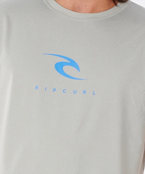 rip curl(リップカール)の「【RIPCURL(リップカール)】メンズラッシュガード/水陸両用UPF50+半袖サーフT(水着)(ラッシュガード・メンズ・チャコールグレー/ライトグレー・SMALL/MEDIUM/LARGE)」の11枚目の写真