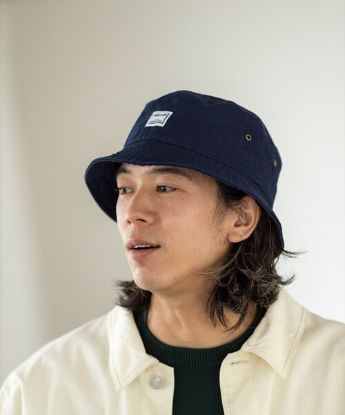 THE SHOP TK (ザ ショップ ティーケー )の「◆【MONT KEMMEL/モンケメル】別注バケットハット(ハット・メンズ・ネイビー/ホワイト系/ブラック/ライトベージュ・00)」の5枚目の写真