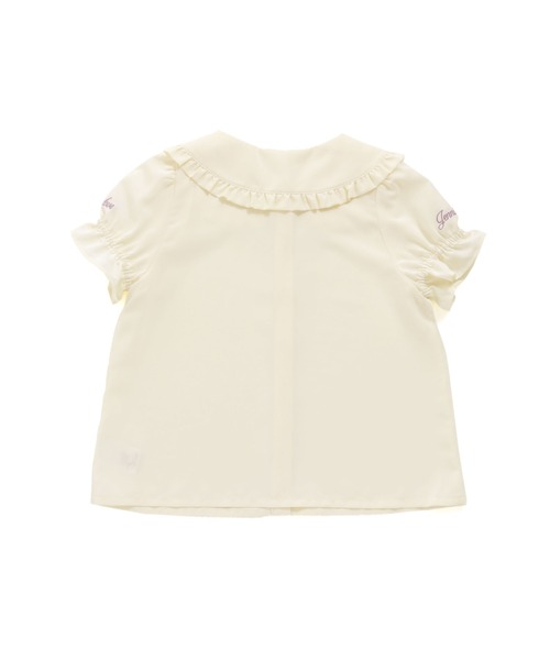 JENNI love（ジェニィラブ）の「フリル付きビッグカラーブラウス（シャツ/ブラウス・キッズ・ラベンダー/オフホワイト/サックスブルー・150cm/160cm/140cm/130cm）」の11枚目の写真