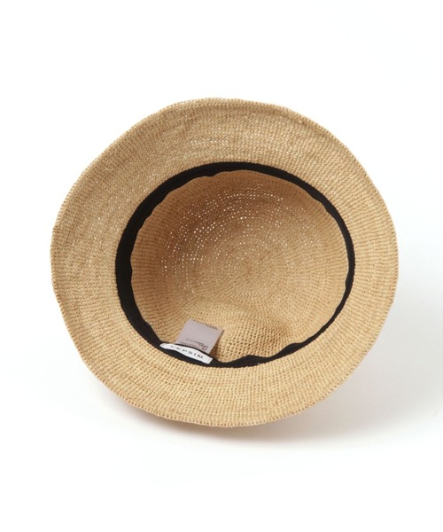 LEPSIM（レプシィム）の「ラフィアバケットハット　239529（ハット・レディース・ベージュ・ONE SIZE）」の5枚目の写真