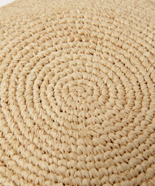 LEPSIM（レプシィム）の「ラフィアバケットハット　239529（ハット・レディース・ベージュ・ONE SIZE）」の6枚目の写真